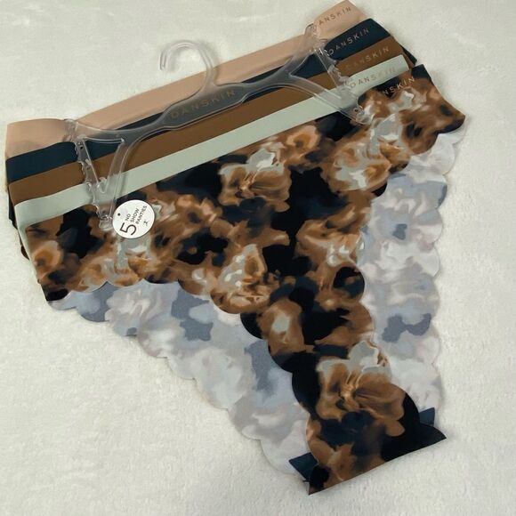 DANSKIN INTIMATES BIKINI PANTIES  - SET OF 5 - Picture 1 of 11